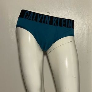 Men’s teal Calvin Klein briefs